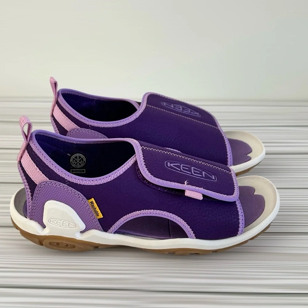 KEEN Sandals Girl’s Size 3 Knotch River Open Toe Quick Dry